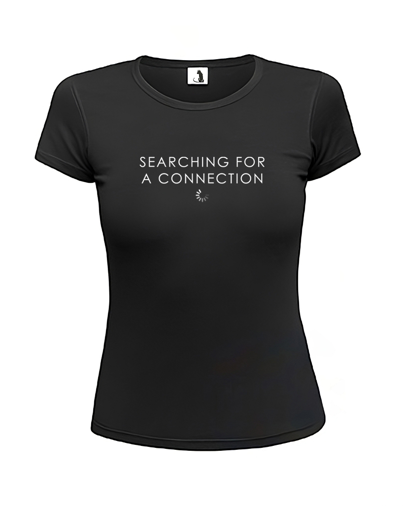 Футболка женская Searching for a connection