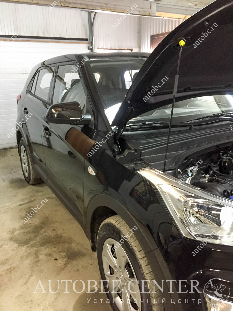 Hyundai Creta (установка автосигнализации StarLine)