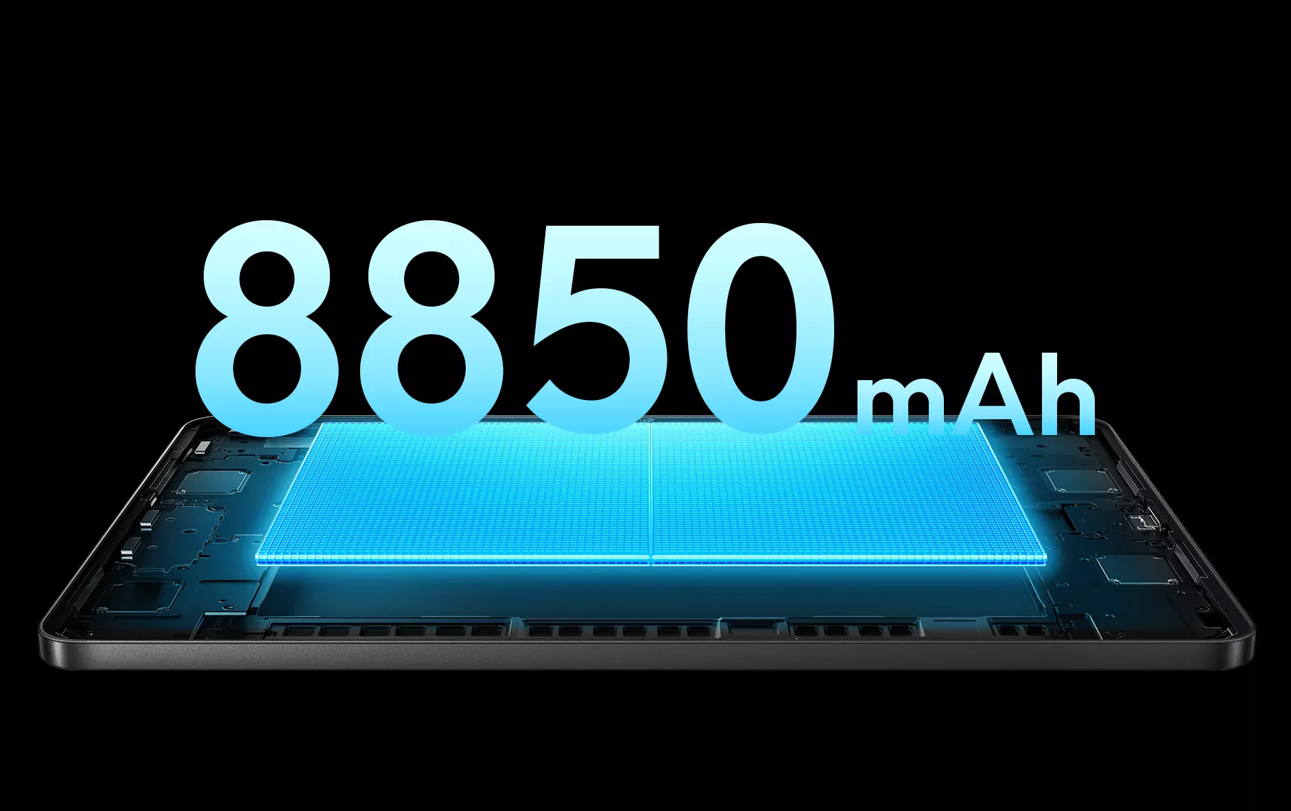 Планшет Poco Pad X1 8:512GB-описание-6 Аккумулятор 8850 мА·ч