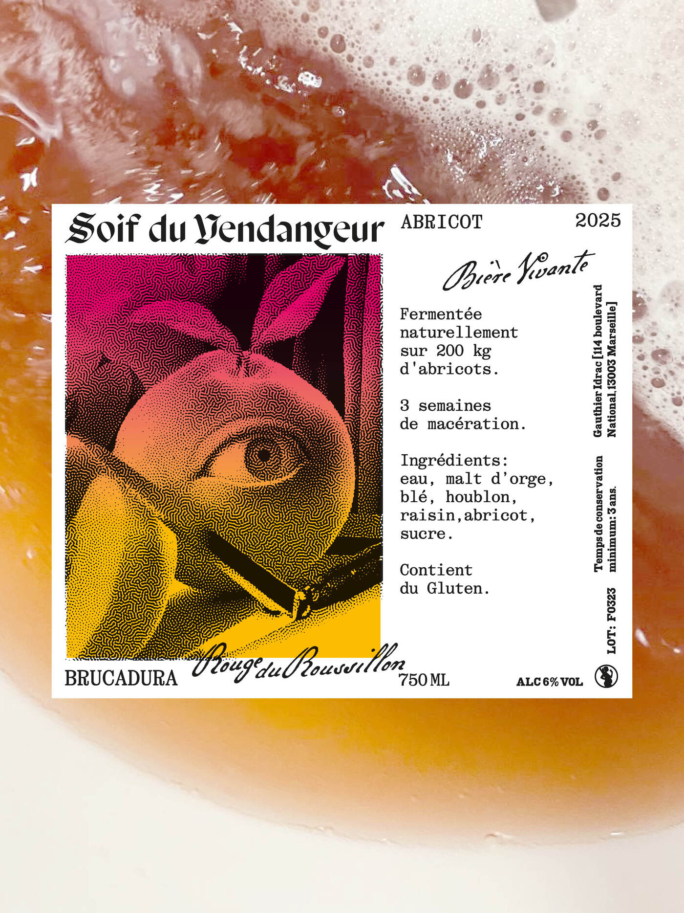 Источник: Photo: Alain Papazian . License: All Rights Reserved . / fontsinuse.com / https://fontsinuse.com/uses/79111/soif-du-vendangeur
