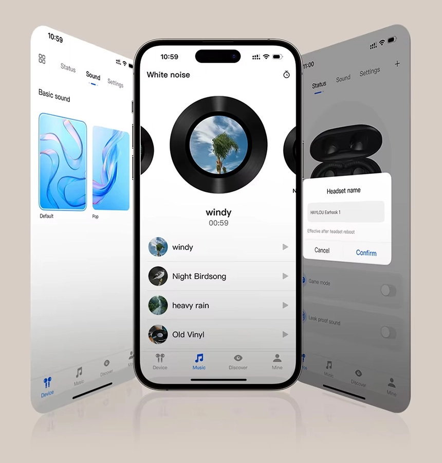 Беспроводные наушники Xiaomi Haylou Earhook 1 (OW02)