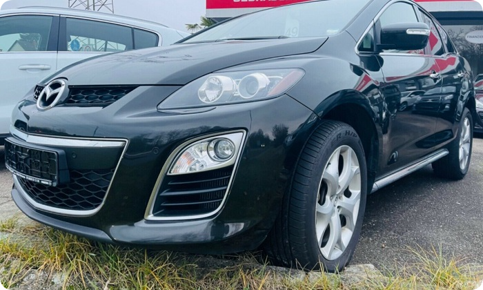 Мазда CX 7 боковая сторона автомобиля