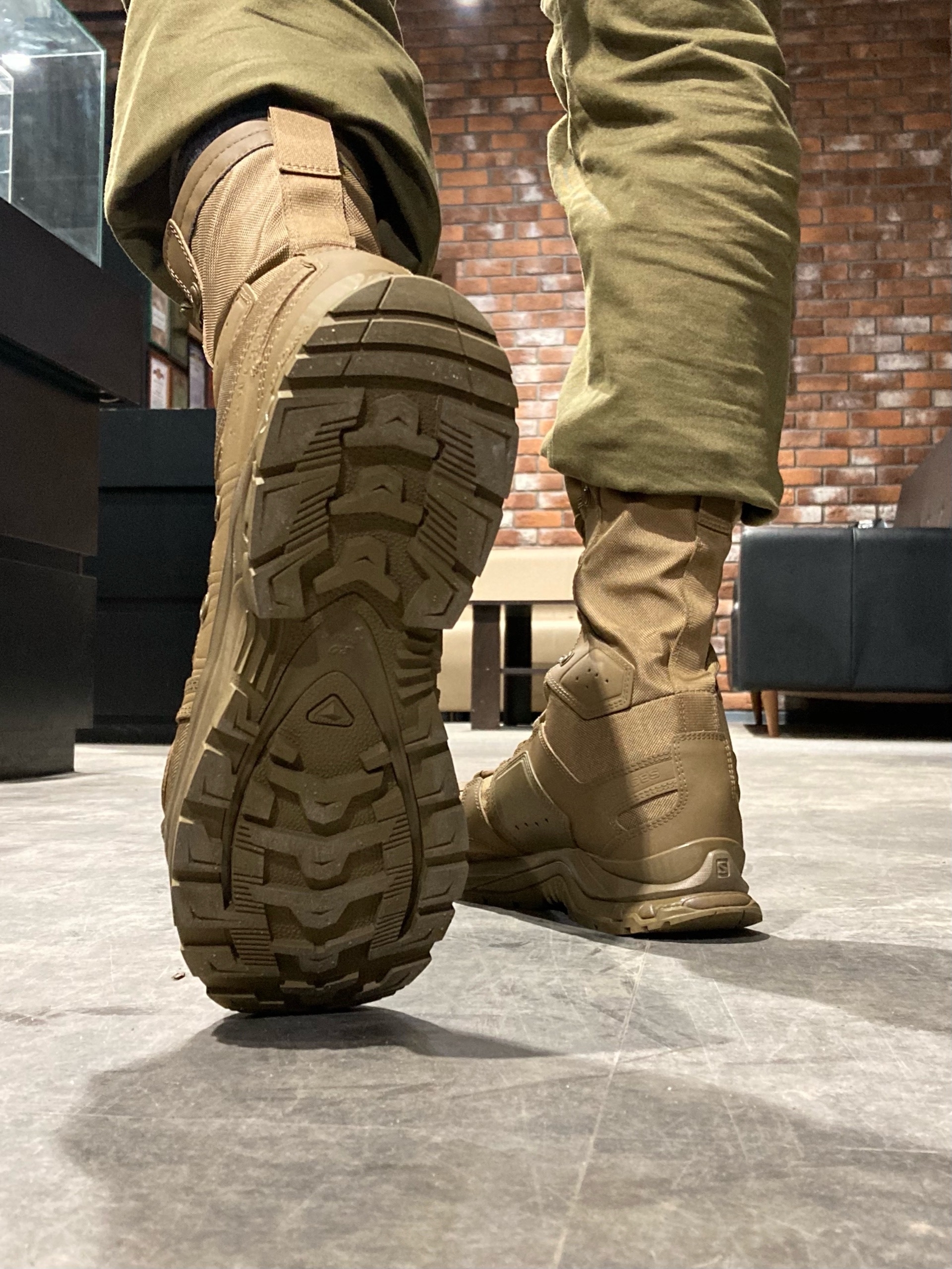 обзор тактических ботинок Salomon XA Forces Jungle