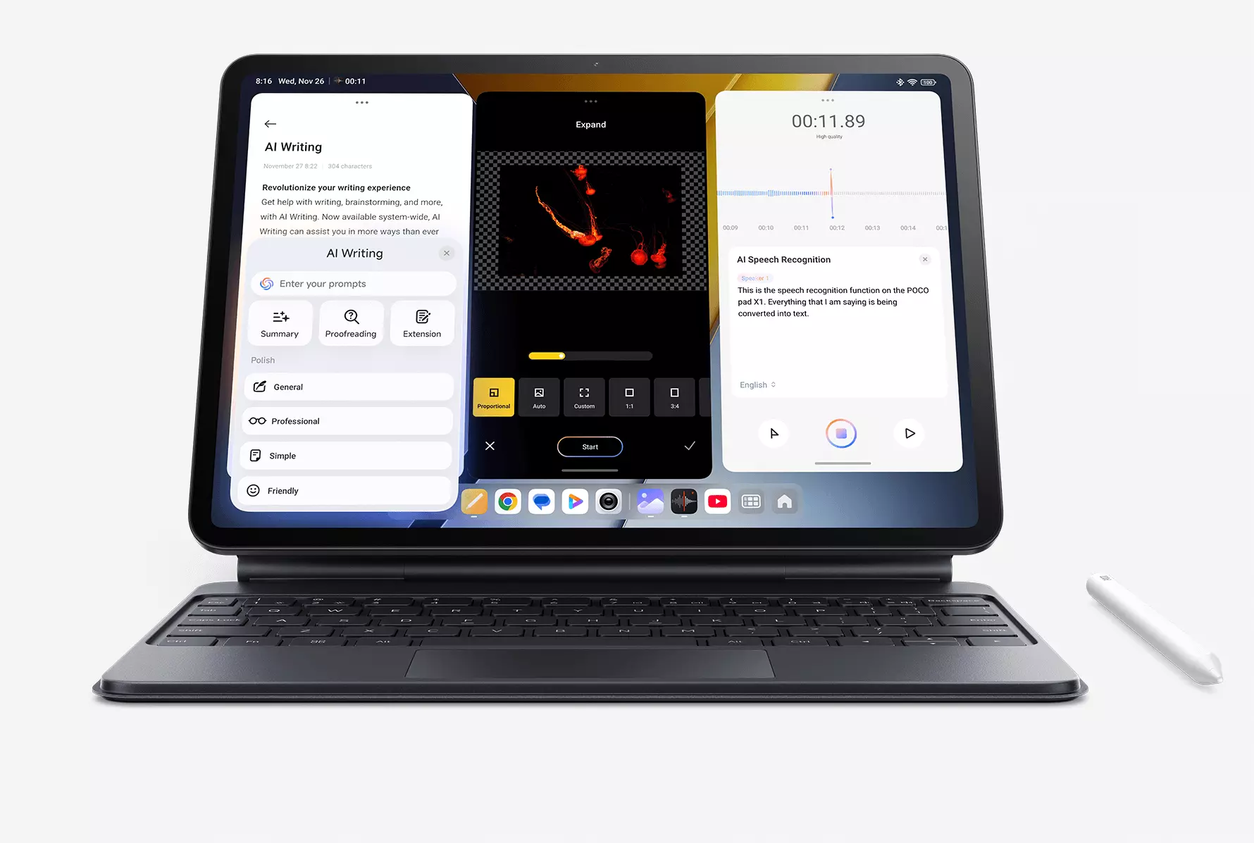Планшет Poco Pad X1 8:512GB-описание-7 Xiaomi HyperAI