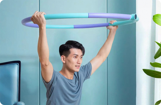 Умный складной обруч Xiaomi Move It Smart Thin Waist Hula Hoop