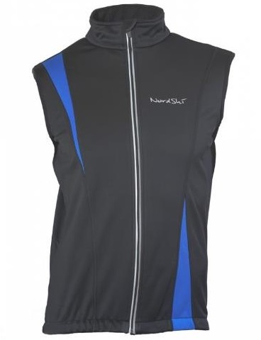 На фото &ndash; мембранные жилеты SoftShell линейки Nordski Active