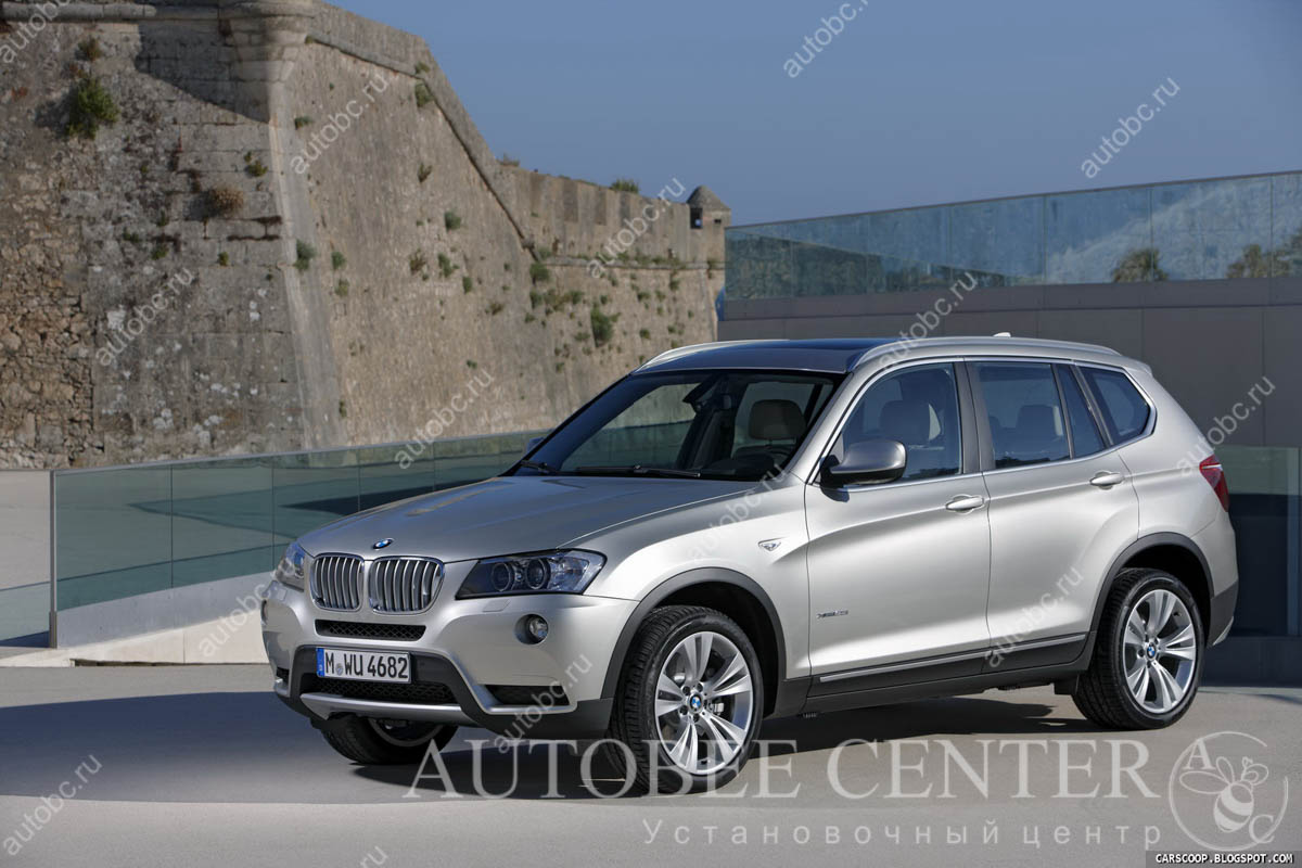 BMW X3 (шумоизоляция дверей, арок)
