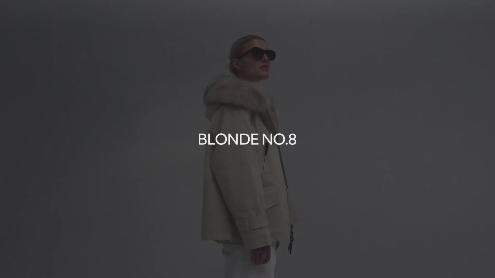 Blonde No.8 &mdash; официальный имиджевый баннер бренда