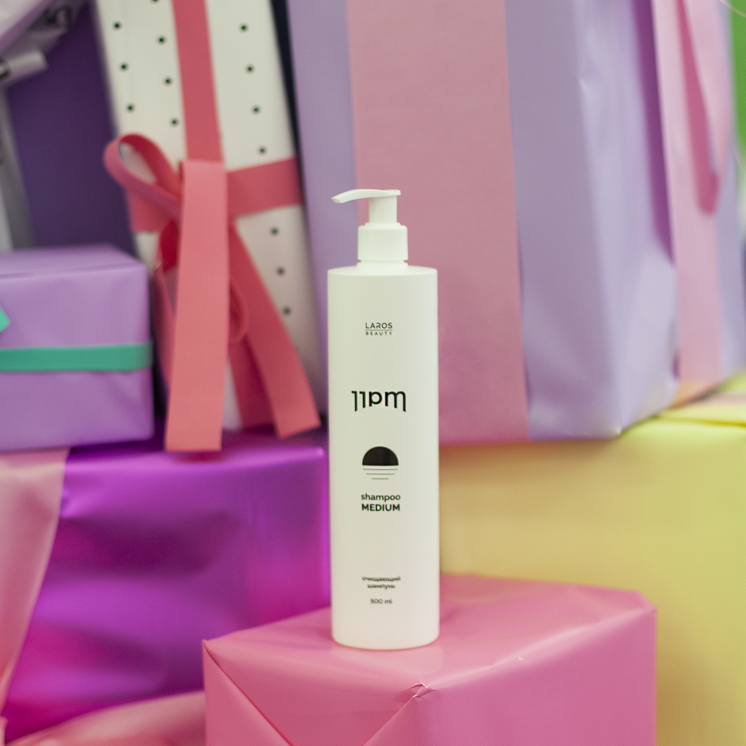 Шампунь Laros Beauty Medium 1 медиум пост инт.jpg