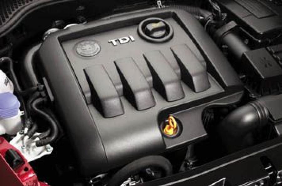 TDI Шкодовский мотор в сборе