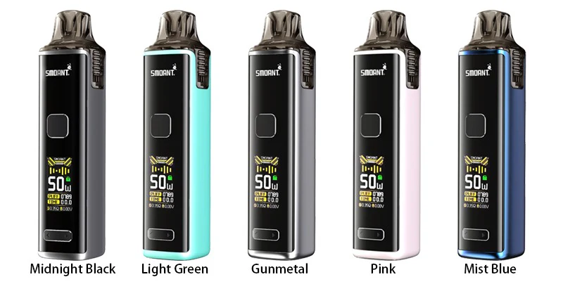 Цвета Smoant Charon T50 POD kit