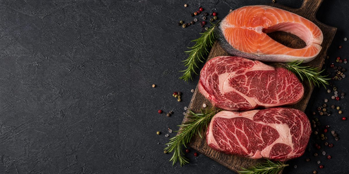 Фермерские продукты: форель и мраморное мясо