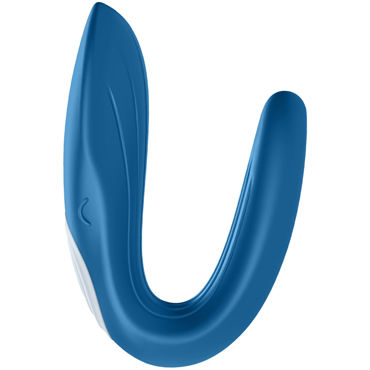 Многофункциональный стимулятор для пар Partner Whale, синий