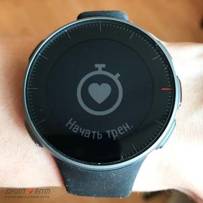 Меню Polar Vantage V
