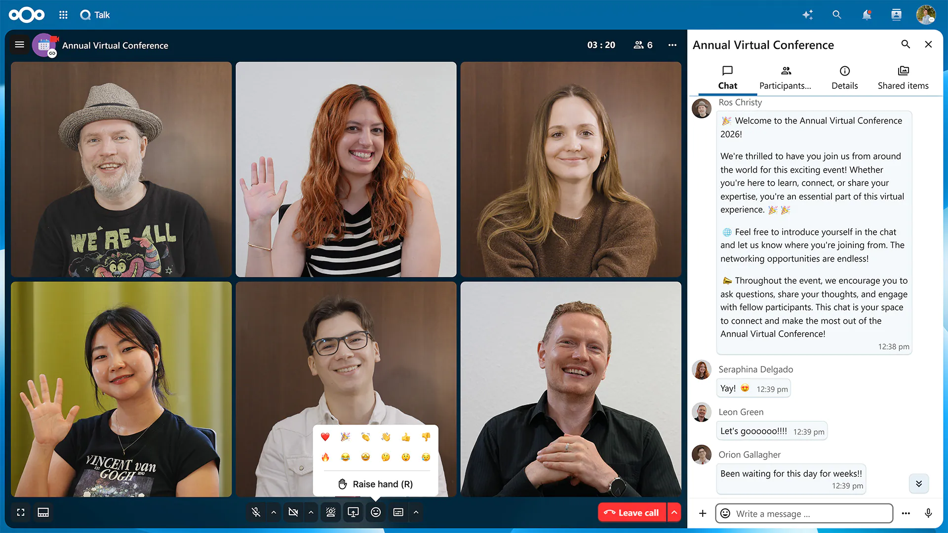 Nextcloud Talk Conference