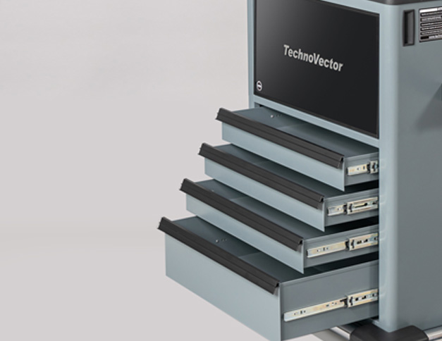ТехноВектор 7 Superior P 7204 TAS стенд сход-развал 3D 2