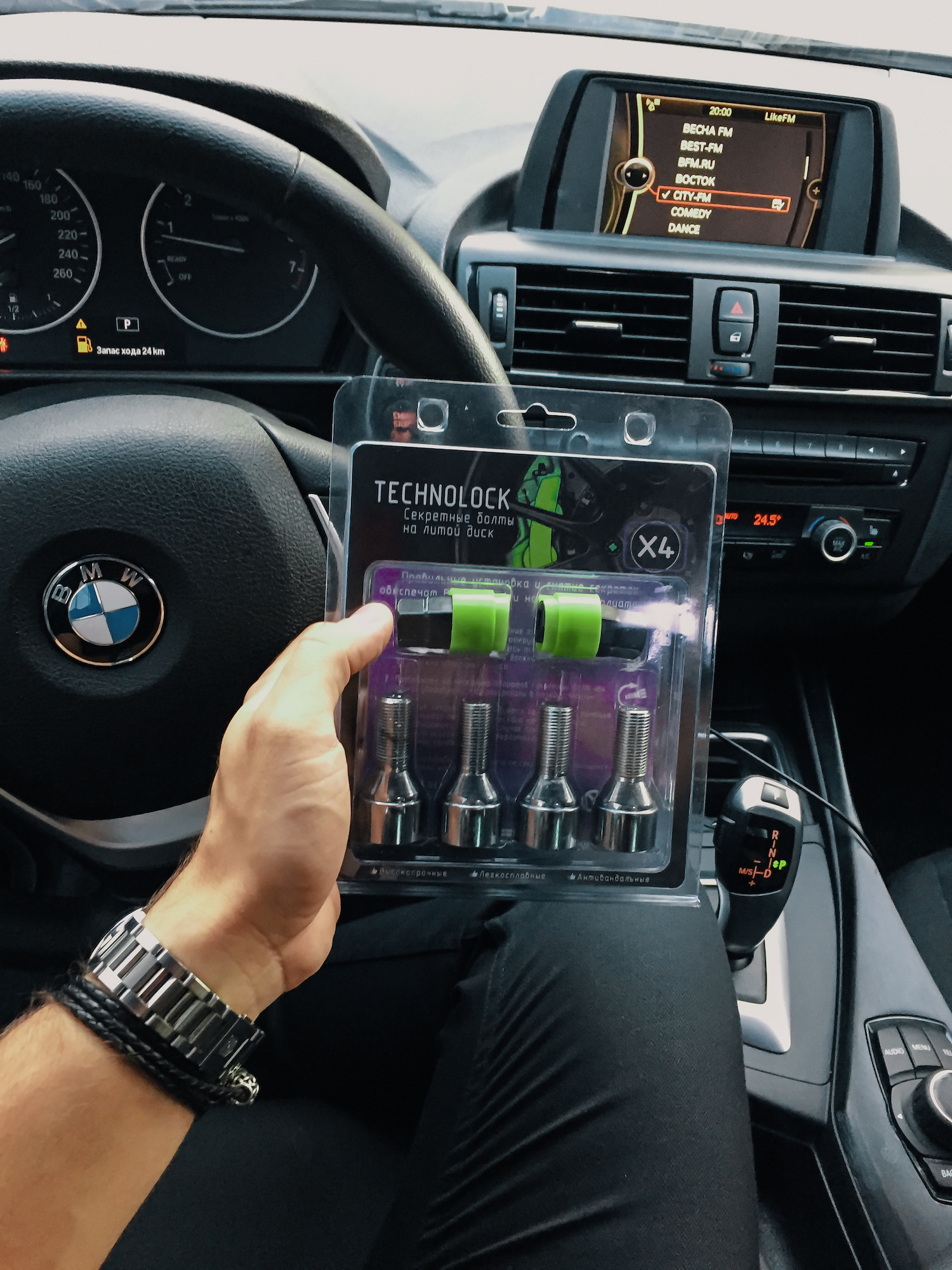 Секретные болты М14х1.25 TECHNOLOCK X4 на BMW 1-Series F20 1.6 турбо 170 л/с Stage 1