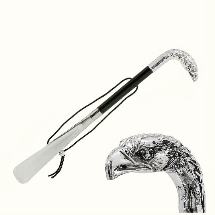 Ложка для обуви Pasotti CS W18- Silver Eagle Орел на фоне.jpg
