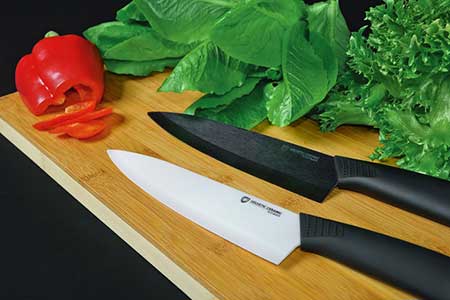 Нарезка керамическими ножами Нарезка керамическими ножами