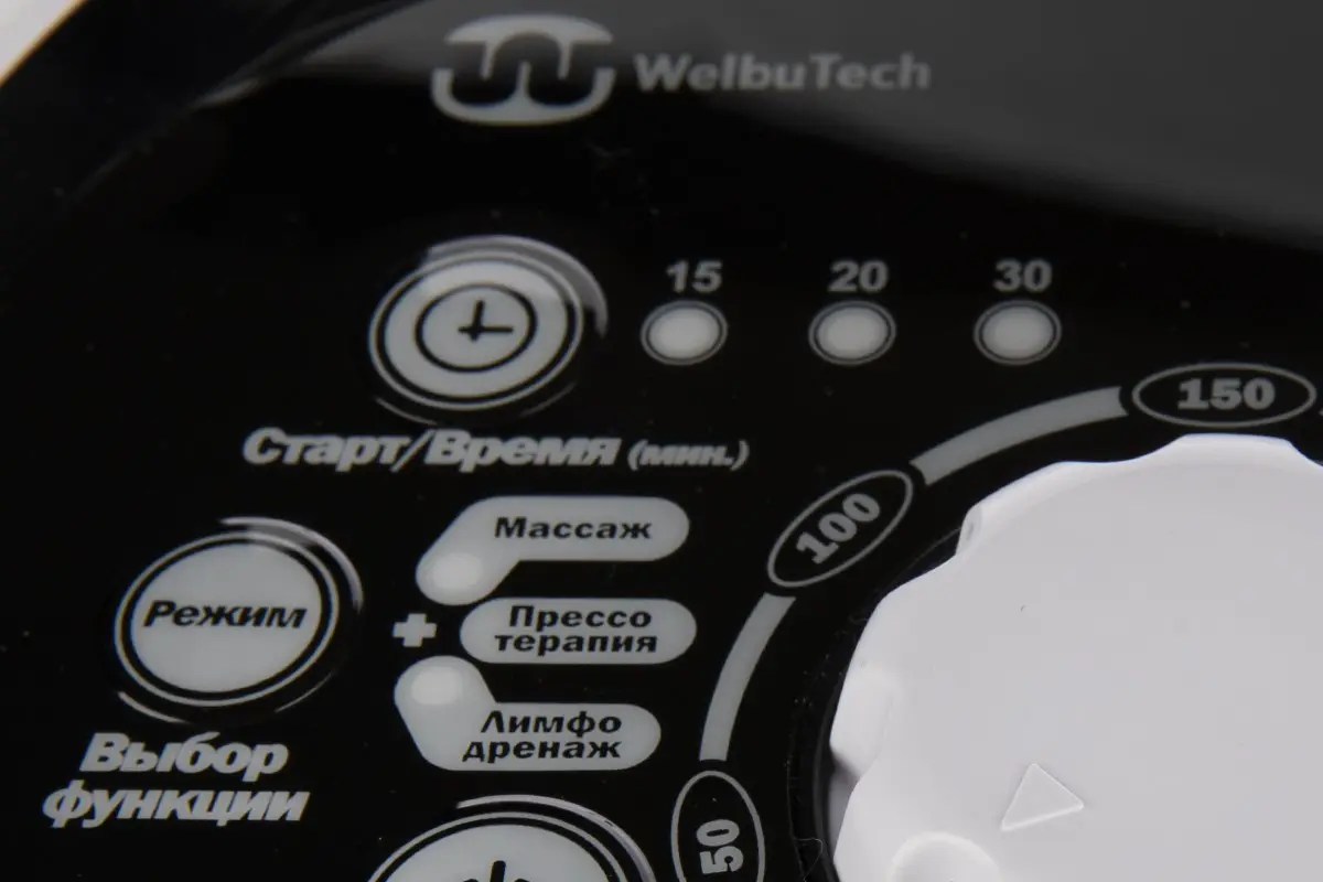 Панель управления массажного аппарата Welbutech Zam-01 Корейский массажный аппарат
