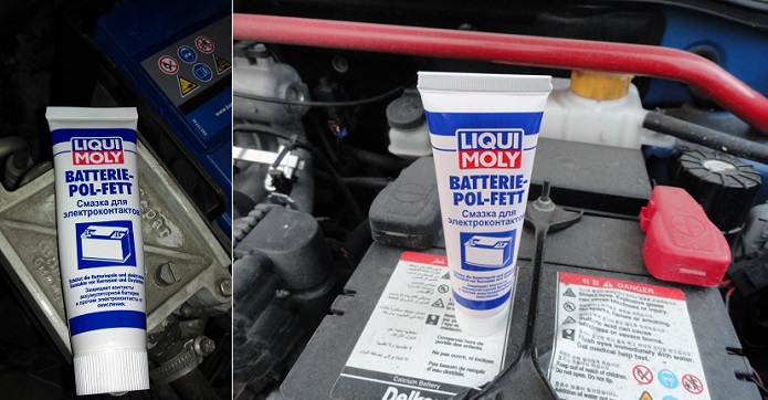 Паста для аккумяляторной баттареи Паста от liqui moly