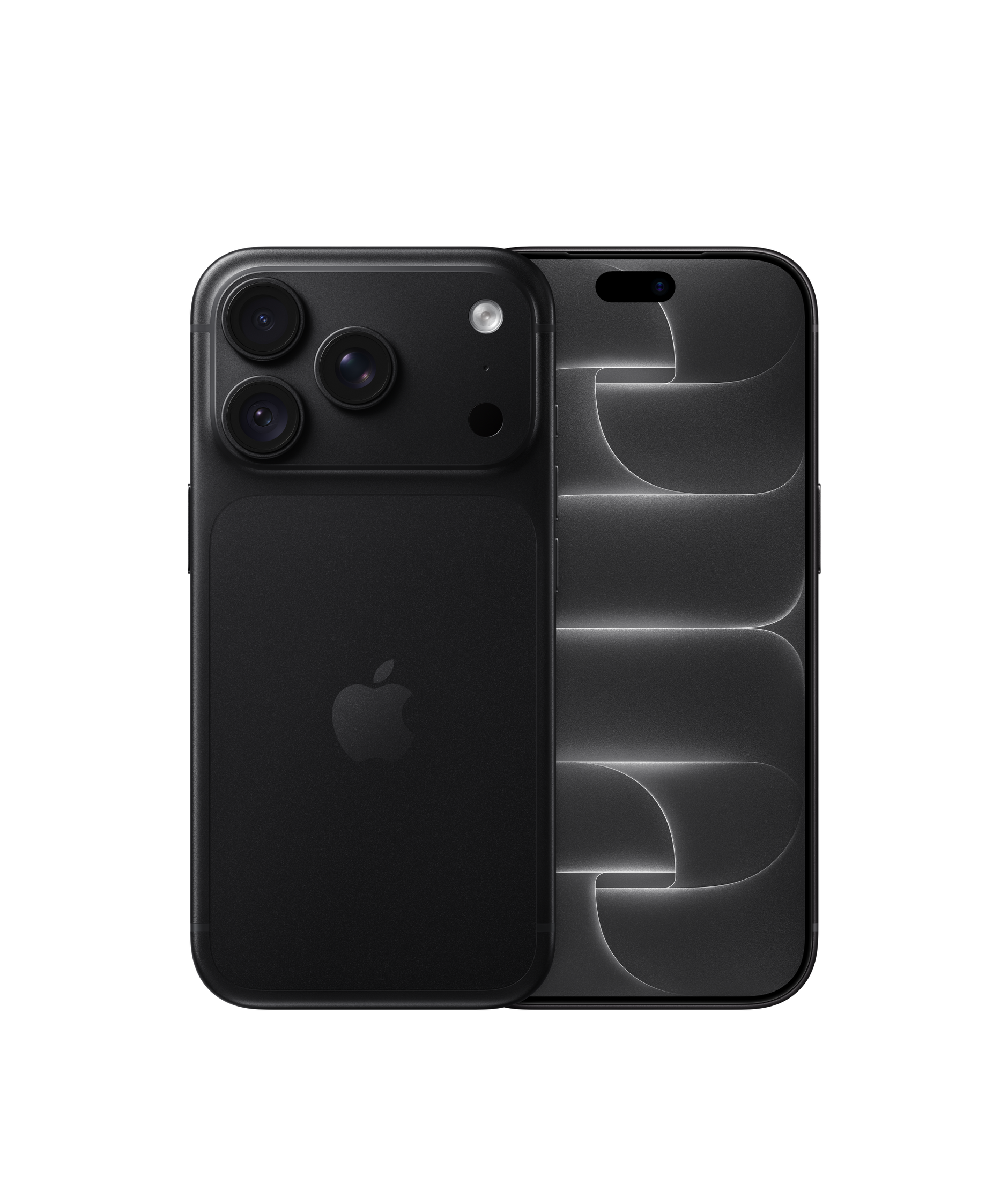 Apple iPhone 18 Pro black: вид спереди и сзади