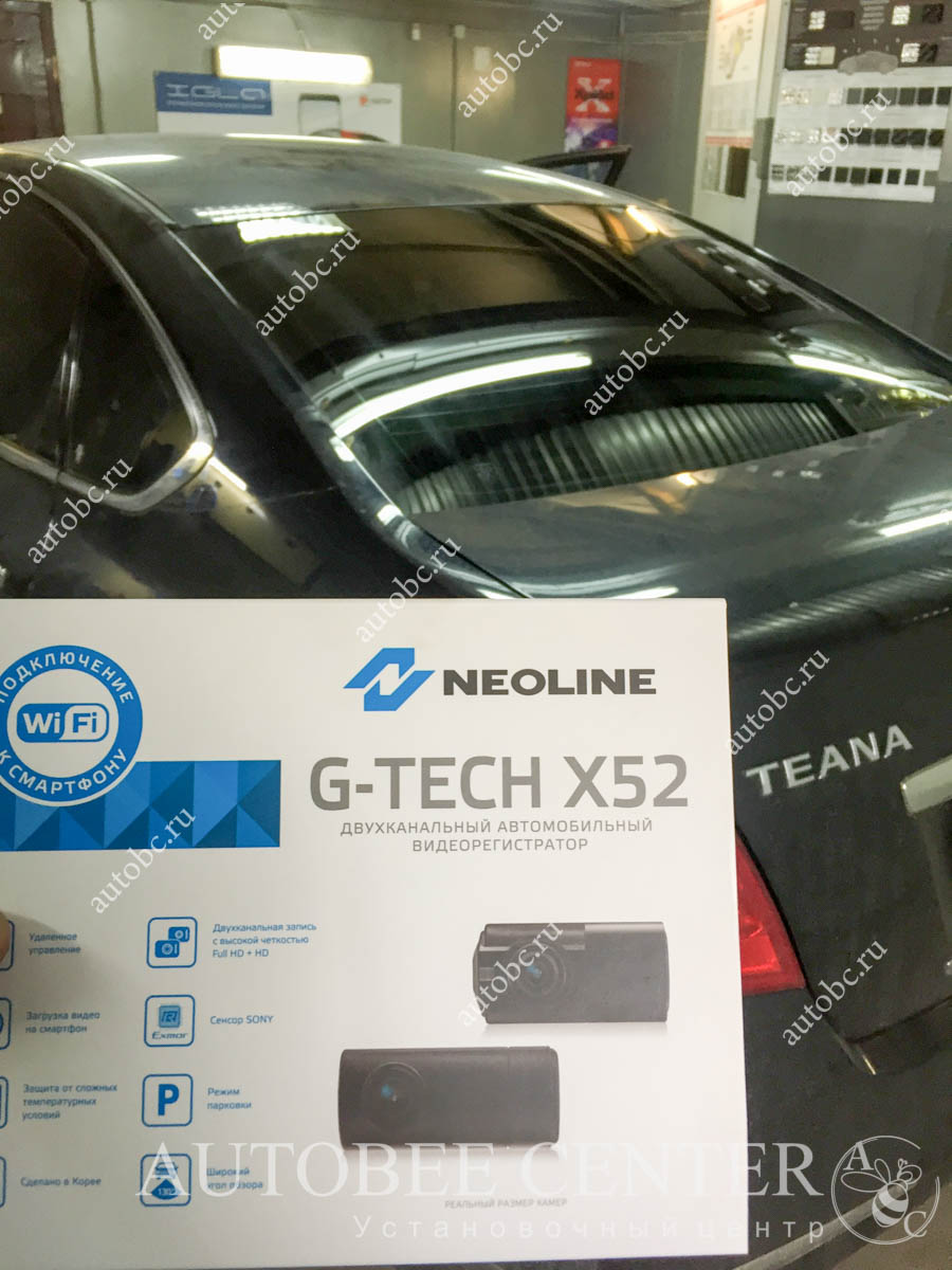 Nissan Teana (установка NeoLine G-TECH X52)