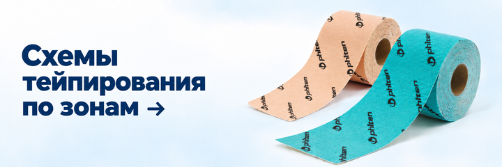 Схемы тейпирования по зонам