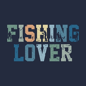 принт рыбака Fishing Lover