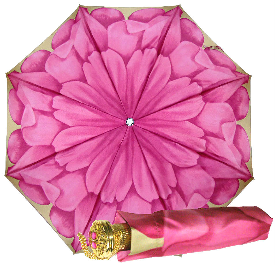 MOSCHINO ЖЕНСКИЙ СКЛАДНОЙ ЗОНТ SKY HEART (НЕБЕСНОЕ СЕРДЦЕ) (АРТ.416) Pasotti зонтик пион