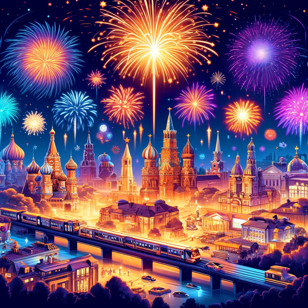 Фейерверки в Москве Фейерверки в Москве