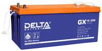 Гелевые аккумуляторы Delta GX 12-200