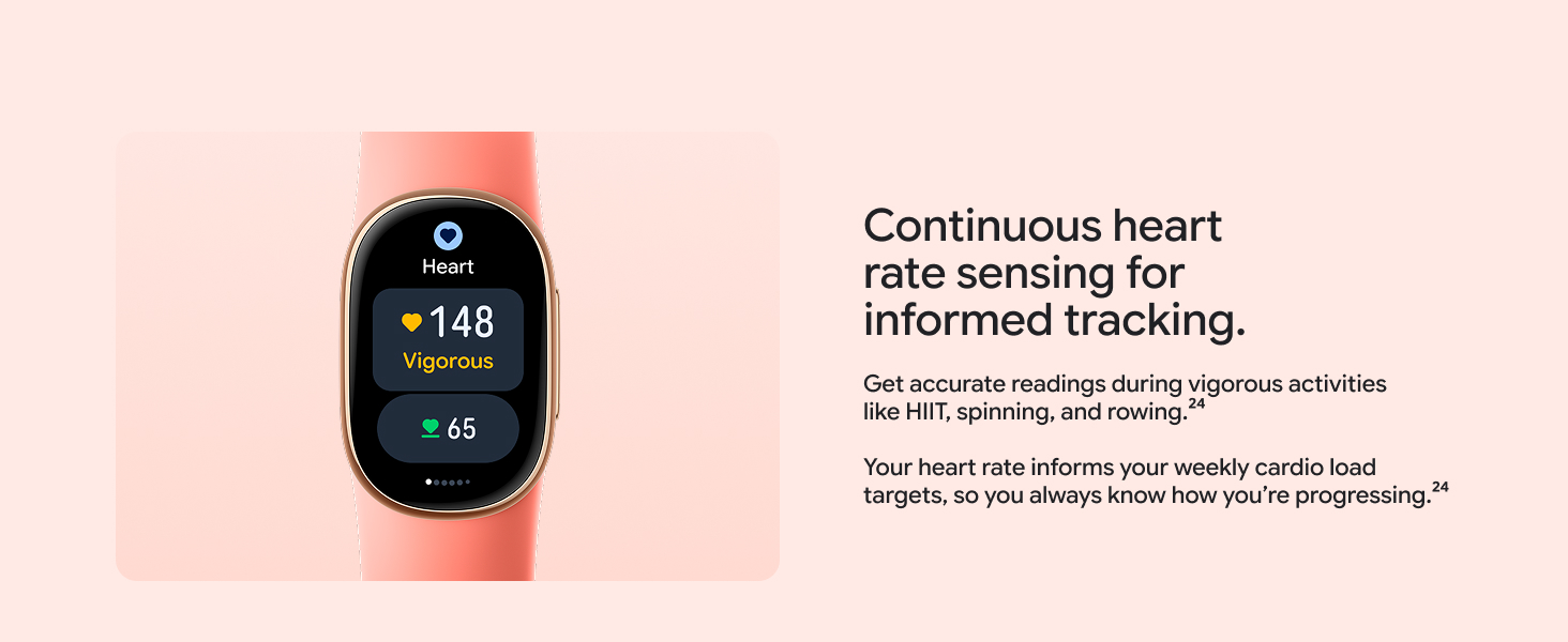 купить Фитнес-браслет Google Fitbit Edge Activity Tracker (2026) Коралловый | Canyon