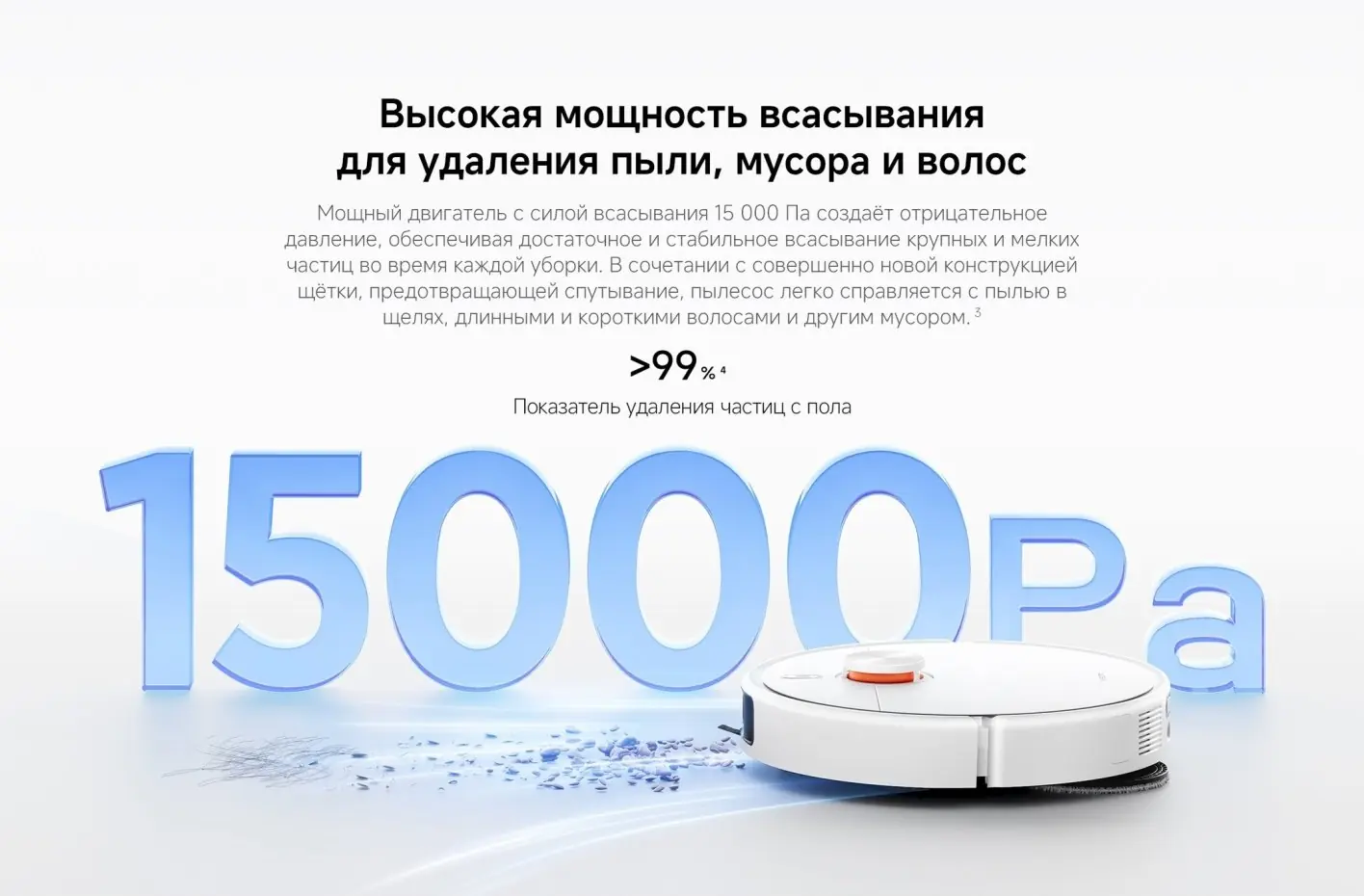 Робот-пылесос Xiaomi Robot Vacuum H50 Pro (OV42GL)
