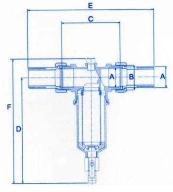 Габариты фильтра BWT 10541