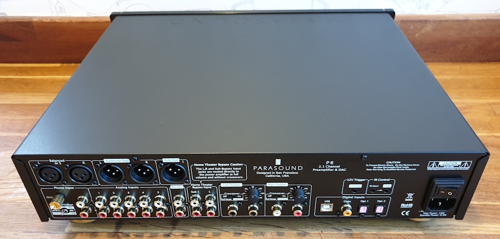 prs p6 11 Предварительный усилитель Parasound Halo P 6
