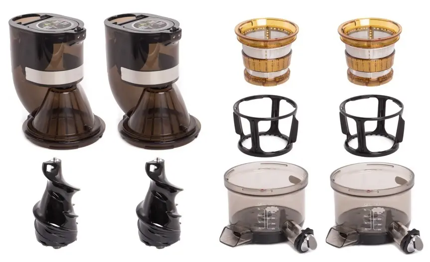 Две отжимные корзины в сборе в расширенной комплектации Kuvings Chef CS600