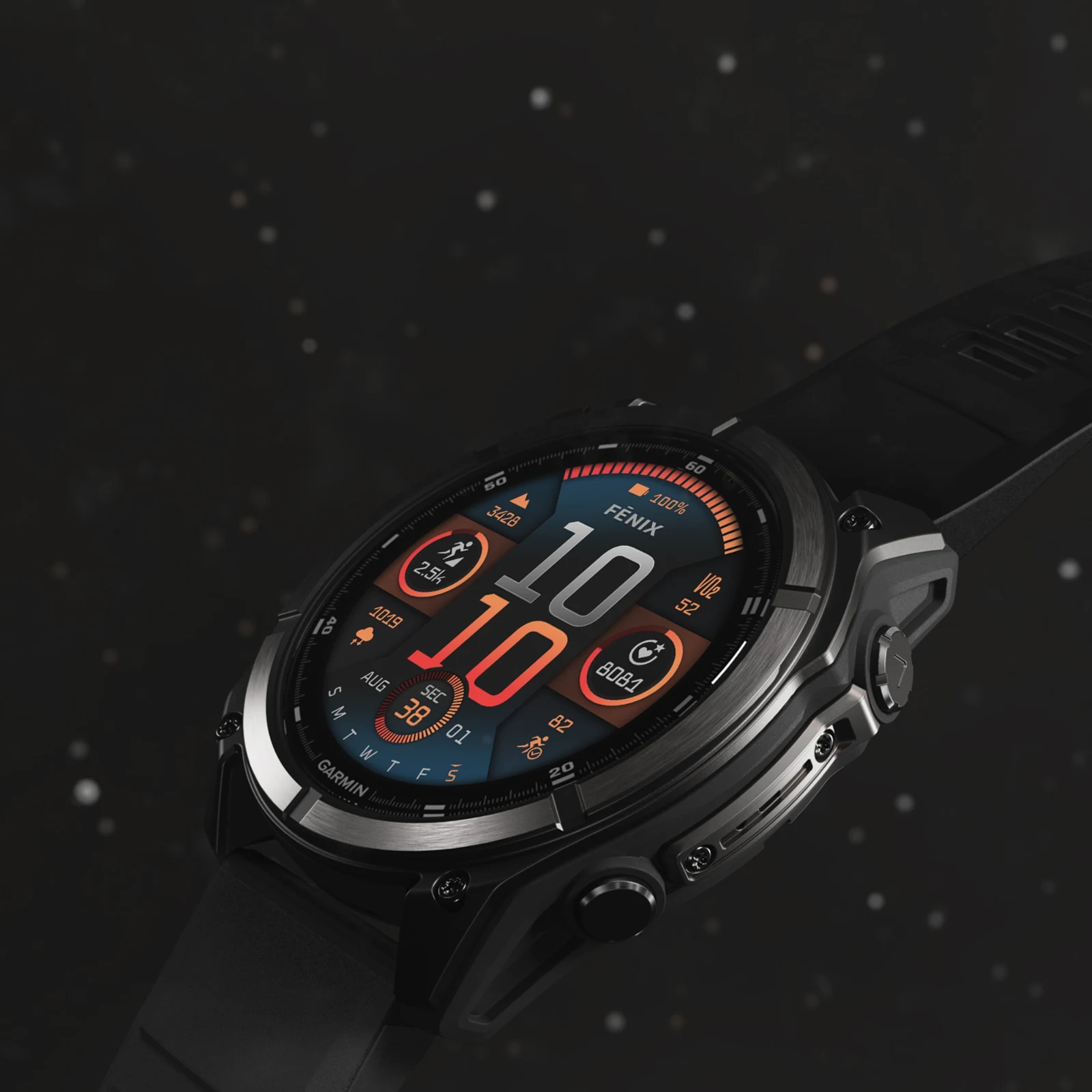 AMOLED-экран Garmin Fenix 8