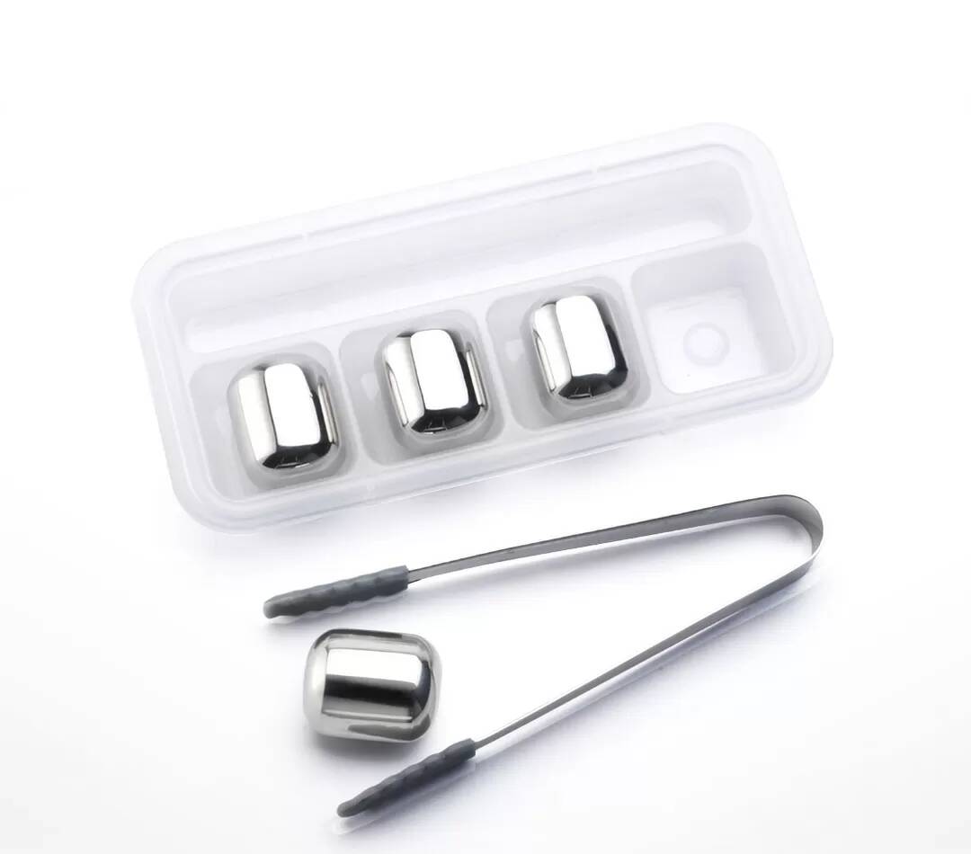 Охлаждающие камни для виски (4 шт.) Circle Joy Ice Cubes CJ-BK01
