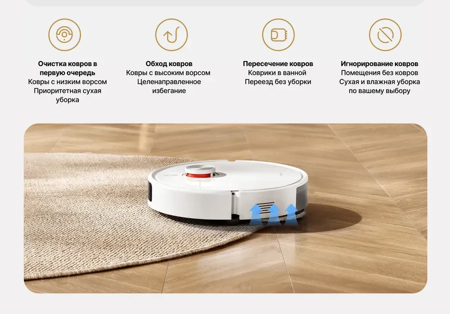 Робот-пылесос Xiaomi Robot Vacuum S40 Pro (OV71GL) (BHR089REU)