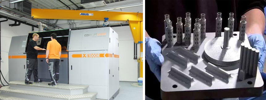 Concept Laser XLine 1000 &mdash; 3D&ndash;печать металлическим порошком