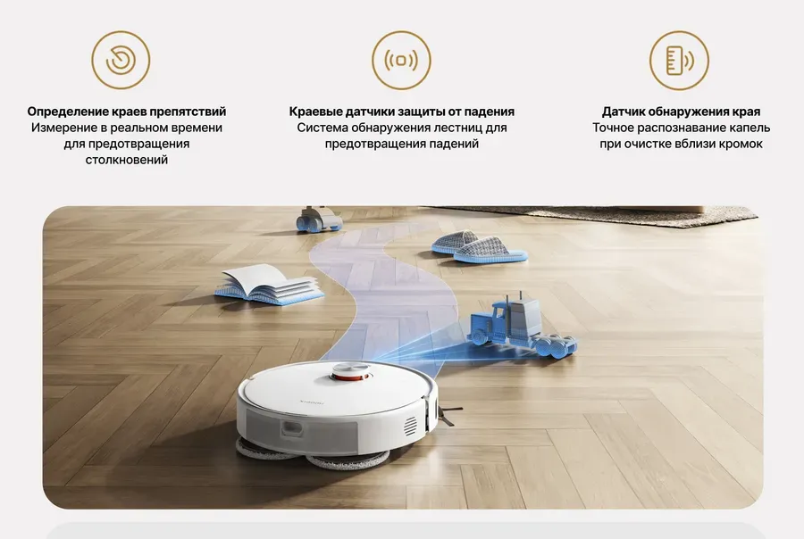 Робот-пылесос Xiaomi Robot Vacuum S40 Pro (OV71GL) (BHR089REU)