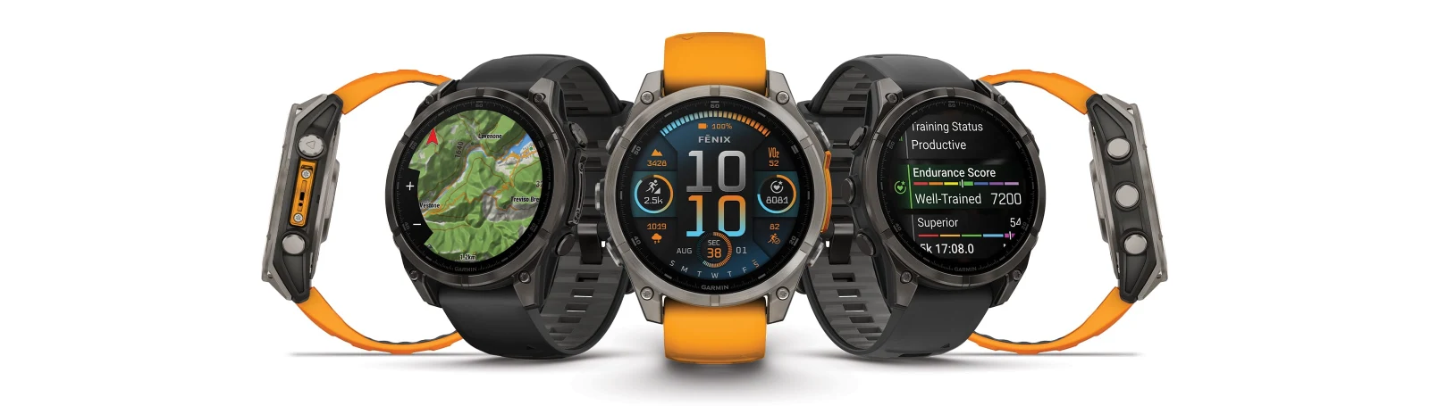 Garmin Fenix 8 — все цвета