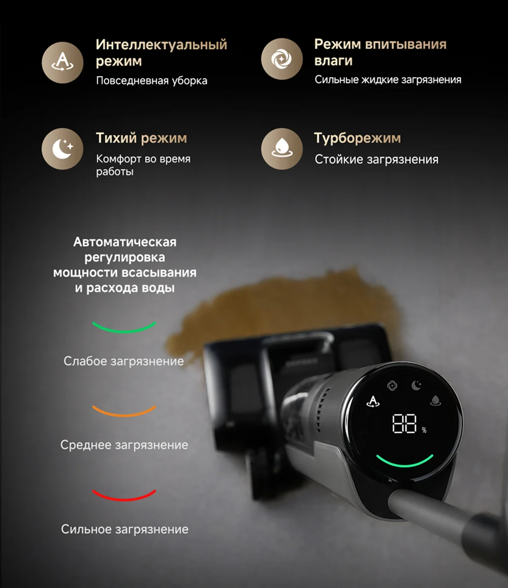 Моющий пылесос Dreame H12 Flex Reach