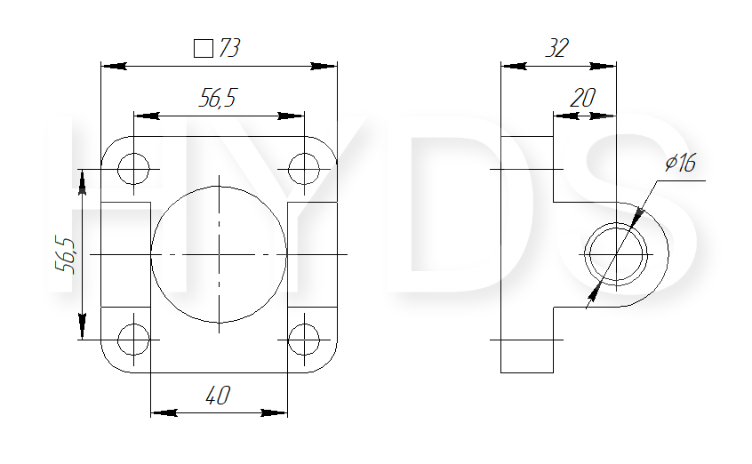 H-60-63 H-60-63 передняя цапфа охватываемая.png