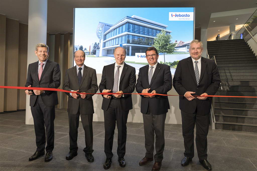 Webasto Opens New Headquarters in Stockdorf