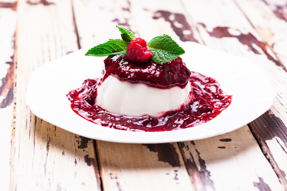 Миндальное-гранатовое желе – вкусно и полезно стресс питание