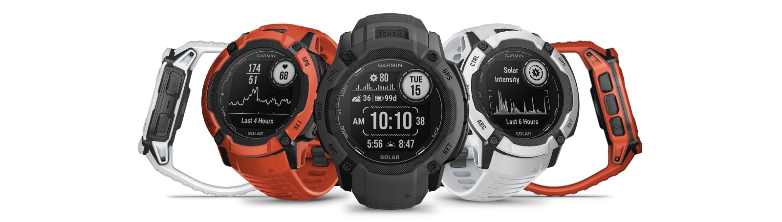 Garmin Instinct 2X Solar Whitestone: Защищённые солнечные GPS-часы