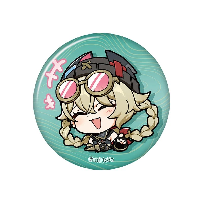 Значок Genshin Impact Chibi Emoticon Series Ягода