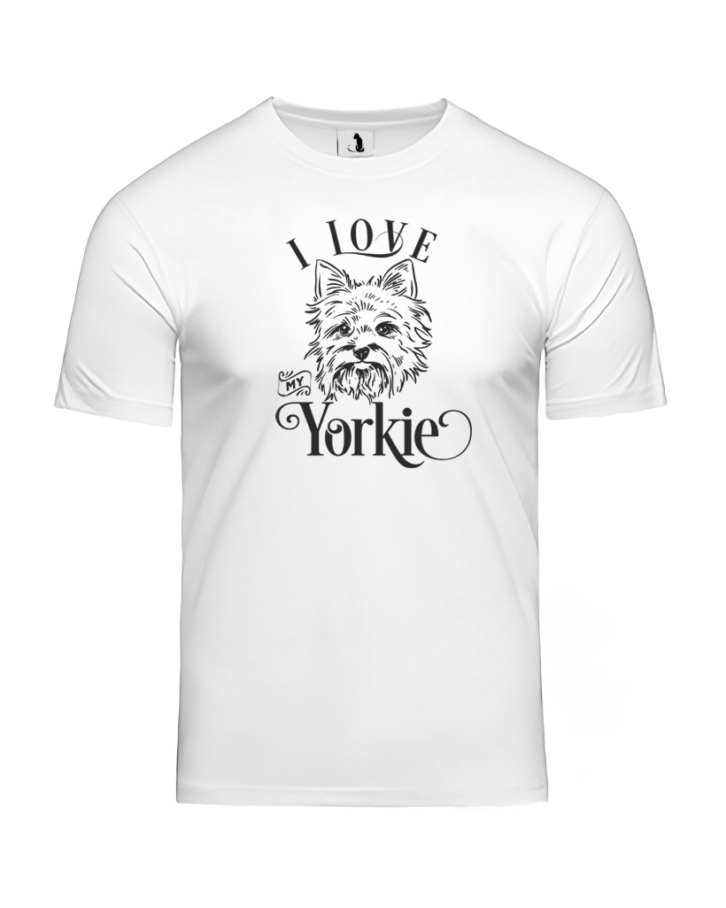 Образец футболки с йорком unisex классического прямого кроя Футболка с йорком unisex